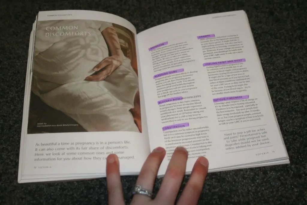 Pregnancy book - symptoms