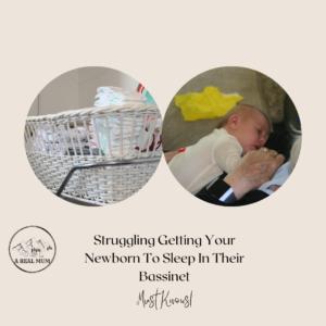 Getting Newborn To Sleep In Bassinet. Is it hard? Read this…